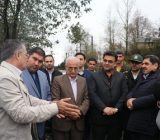 بازدید رییس بنیاد مسکن انقلاب اسلامی کشور از مناطق سیل زده شهرستان شفت