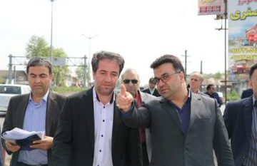 بازدید میدانی مدیران از پروژه های راه و شهرسازی در شهرستان شفت