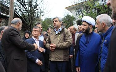ساکنان مناطق آسیب دیده املش تا پایان مطالعات در مکان دیگری اسکان داده می‌شوند