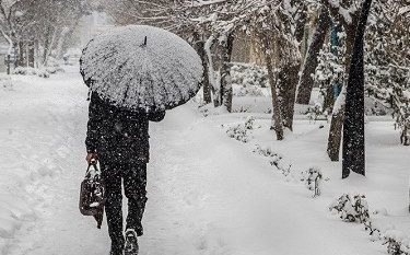 کاهش ۱۵ درجه ای دمای گیلان/ بارش مخلوط برف و باران در جلگه