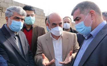 بازدید رئیس بنیادمسکن انقلاب اسلامی کشور از شهرستان شفت