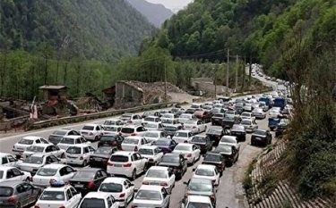 یک میلیون دستگاه خودرو  در  نوروز ۱۴۰۱  وارد گیلان شد