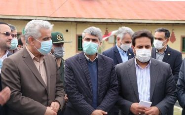 بازدید چهار ساعته استاندار از اردوهای جهادی در روستای ویسرود شهرستان شفت